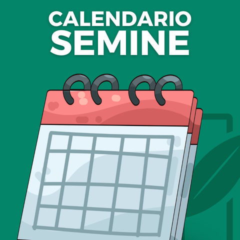 Calendario delle semine per il 2026