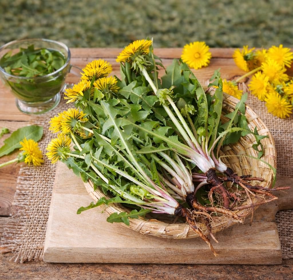 Dente di Leone – 10 Semi, Tarassaco, Insalata, Prato, Facile da Coltivare, Alta Germinabilità, Non-GMO