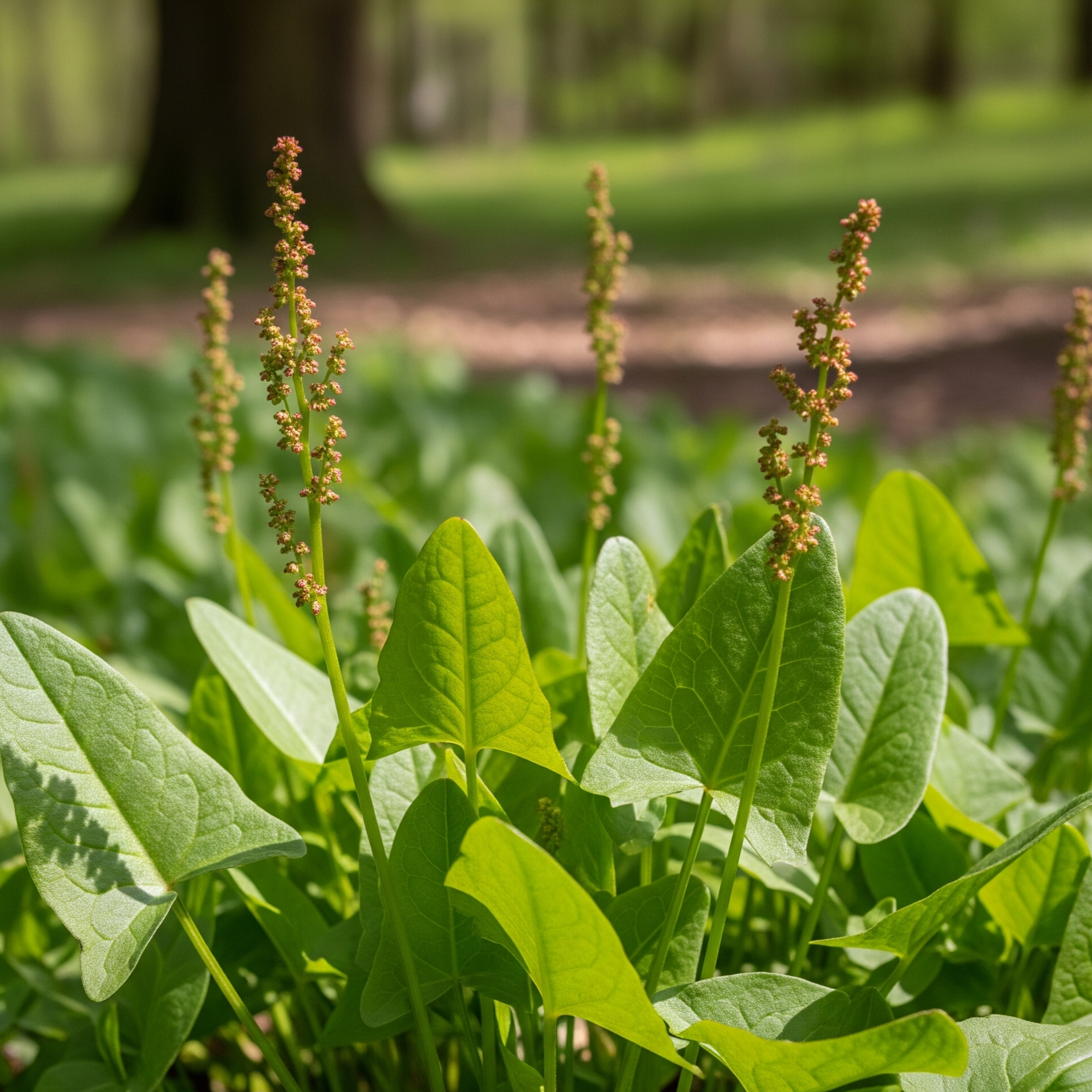 Acetosa – 10 Semi, Foglia Acidula, Zuppe, Orto, Facile da Coltivare, Alta Germinabilità, Non-GMO