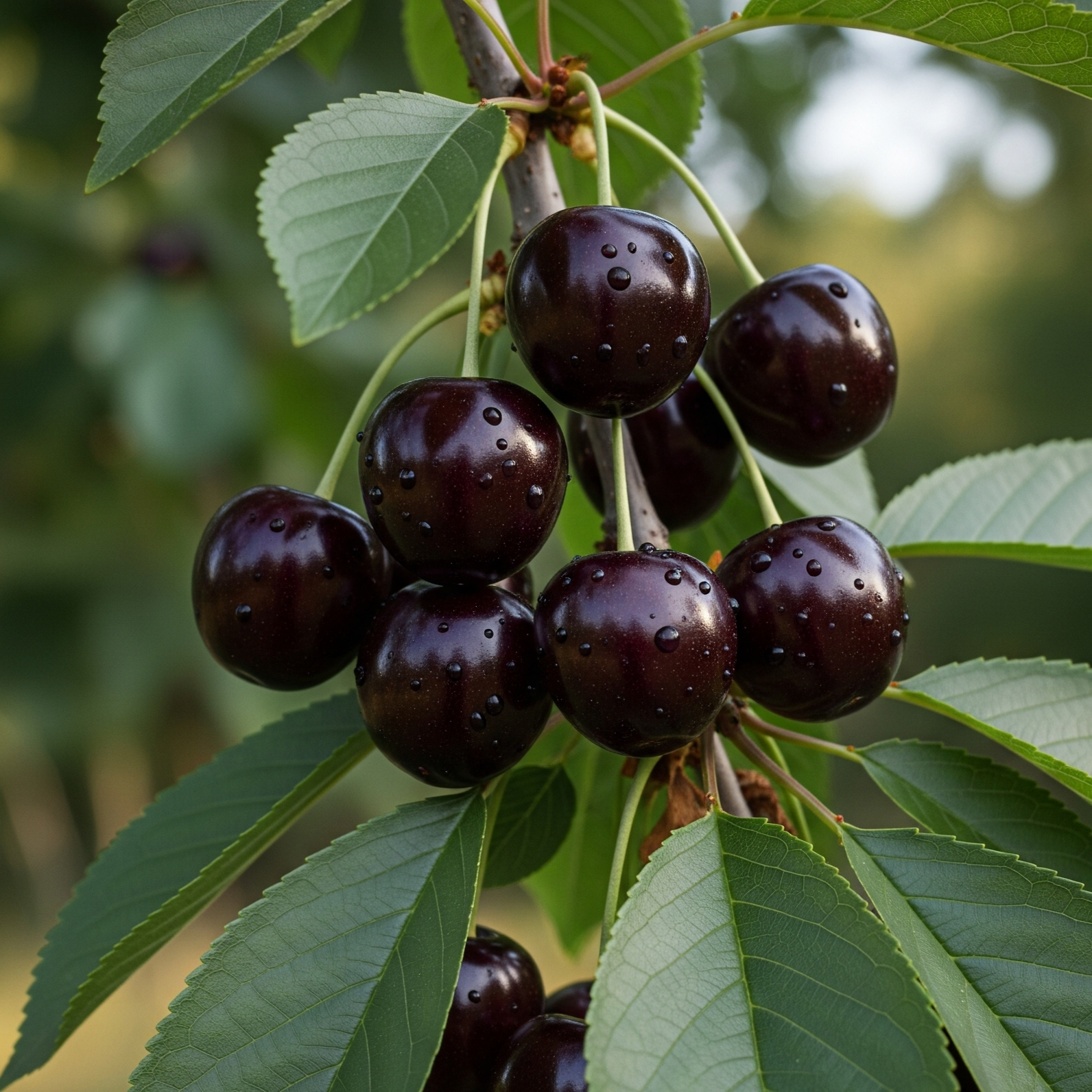 Durone Nero di Vignola – 10 Semi – Ciliegio IGP, Frutti Grossi e Polposi, Sapore Intenso, Alta Germinabilità
