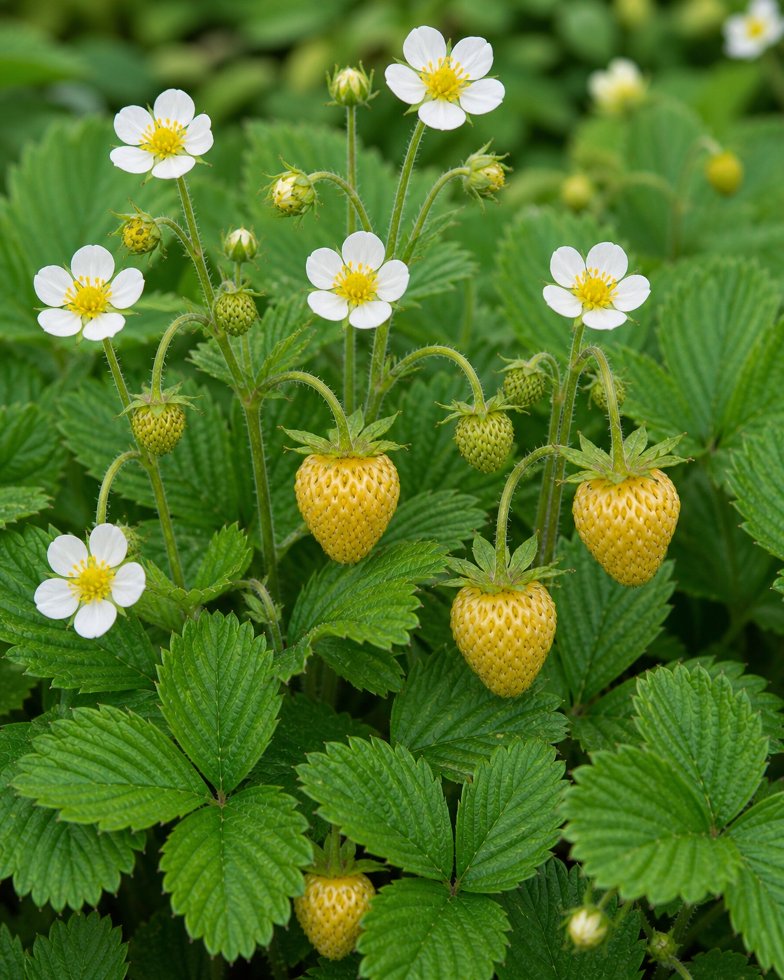 Vescicaria – 10 Semi, Frutti a Vescica, Giallo, Giardino, Facile da Coltivare, Alta Germinabilità, Non-GMO