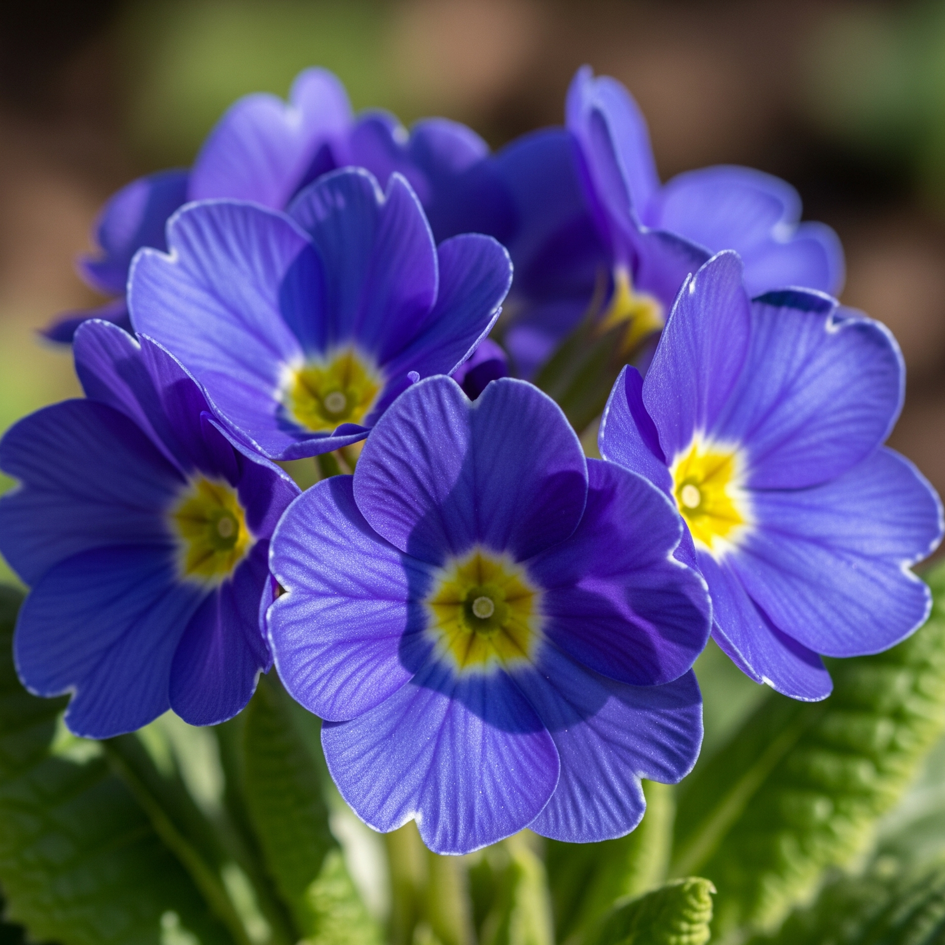 Primula Blu – 30 Semi – Fiori Blu Intenso, Fioritura Precoce, Ideale per Vasi e Bordure, Alta Germinabilità