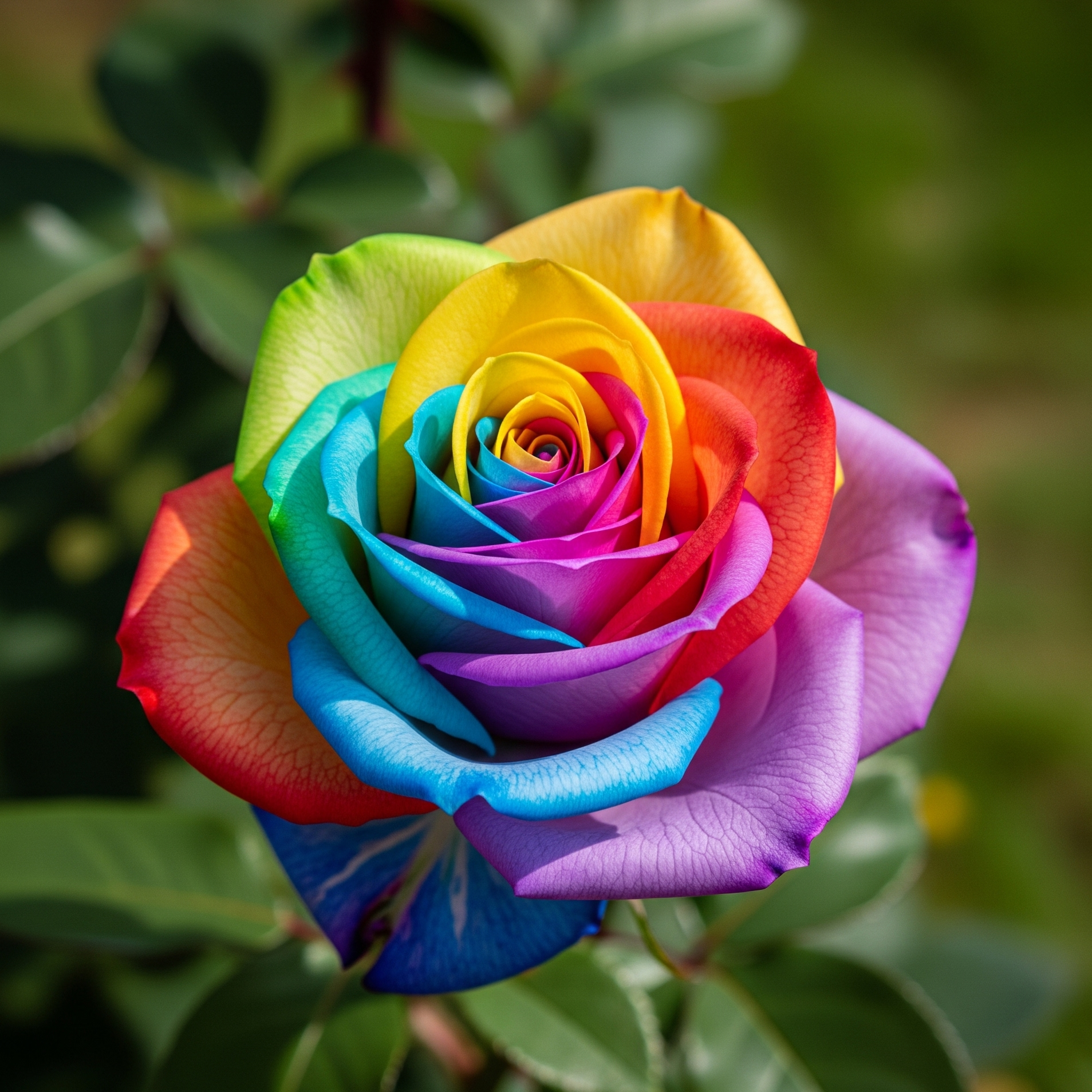 Rose Arcobaleno – 50 Semi – Fiori Perenni Rari, Esotici e Decorativi, Alta Germinabilità, Non-GMO